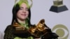 Billie Eilish aux 62e Grammy Awards à Los Angeles, le 26 janvier 2020.