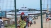 Cabo Delgado, deslocados internos (IDPs) chegando a Pemba evacuados de Palma