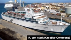 SMV Freewinds is a cruise ship that has been owned by the Church of Scientology since 1985. It currently carries 340 passengers and was built in 1968.