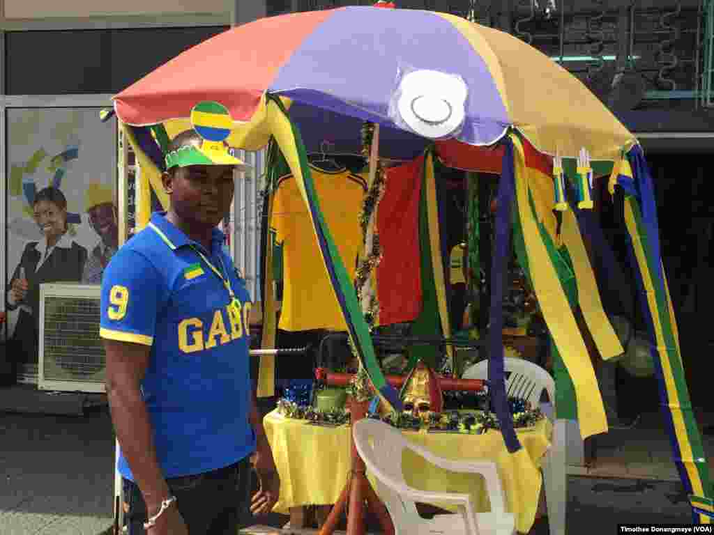AFCON 2017 da Port-Gentil a Gabon. (VOA/ Timothée Donangmaye)