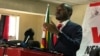 Nelson Chamisa à Harare, le 23 octobre 2018. (VOA)
