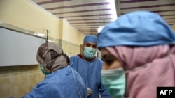 Ahmed Bougroura, chef du service de néphrologie de l'hôpital universitaire de Batna, à 435 km à l'est d'Alger, le 26 juillet 2017.