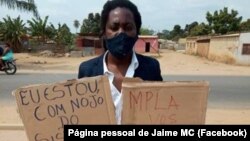 Jaime Domingos, Jaime MC, rapper angolano e ativista 