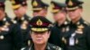 FILE - Thai Prime Minister Prayuth Chan–ocha arrives to attend an establishment anniversary of the 21st Infantry Regiment, Queen's Guard in Chonburi Province, Aug. 21, 2014.