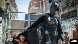 Batman, conçu aux Etats-Unis, est aujourd'hui célèbre dans le monde entier (Photo AFP)