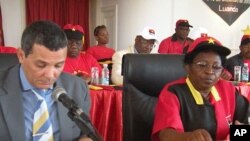 Rui Falcão, porta-voz do MPLA