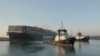 Stranded Suez Canal Ship Partially Refloated 