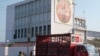 A truck leaves a Coca-Cola factory to distribute its bevarages to shops and restaurants in Phnom Penh, file photo. 