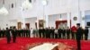 Presiden Joko Widodo melantik Kepala Lembaga Sandi Negara Mayor Jenderal Djoko Setiadi menjadi Kepala Badan Siber dan Sandi Negara, Rabu, 3 Januari 2018, di Istana Negara Jakarta. (Foto: Biro Pers Istana).