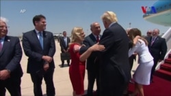 El presidente Trump ya está en Israel