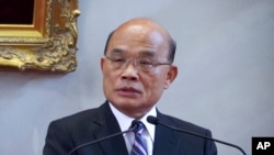 台灣行政院長蘇貞昌。（資料圖片）
