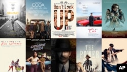 Beberapa film yang meraih nominasi Oscar dalam pengumuman hari Selasa (8/2). 