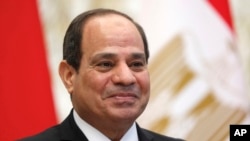 Misri imesema haitaruhusu tishio lolote kwa Somalia au usalama wake, Rais Abdel Fattah al-Sisi alisema hayo mbele ya waandishi wa habari Jumapili mjini Cairo. AP.