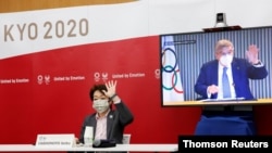 Tokio se prepara para los Juegos Olímpicos, foto del 21 de junio de 2021.