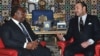 Ali Bongo et Mohammed VI au Palais Royal à Marrakech le 27 décembre 2018.