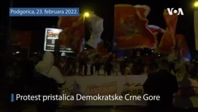 Novi protest Demokrata u Podgorici