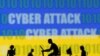 Ilustrasi "Serangan Cyber", di Ukraina, 15 Februari 2022. (REUTERS/Dado Ruvic)