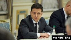 ولودیمیر زلنسکی، رئیس جمهوری اوکراین - ۳ اسفند ۱۴۰۰