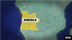 Mapa de Angola