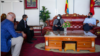 L'ambassadeur des Etats-Unis en visite dans la région du Tigré, en Ethiopie, le 23 mars 2021.