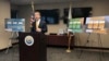 Komisaris Asuransi California, Dave Jones, berbicara tentang biaya dari kebakaran butan baru-baru ini dalam sebuah konferensi pers di Sacramento, California (foto: AP Photo/Kathleen Ronayne)