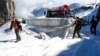 Swiss Ski Area Uses Blankets to Prevent Ice Melt