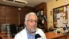El epidemiólogo Leonel Argüello explicó cómo en Nicaragua intentan persuadir a la población sobre los peligros de automedicarse en medio la pandemia de coronavirus. [Foto: Daliana Ocaña/VOA]