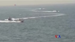 伊朗快艇挑釁美國軍艦 美軍鳴槍示警