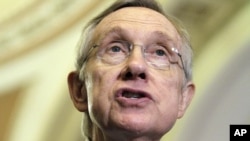 Senate Majority Leader Sen. Harry Reid of Nevada (file photo)