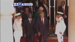 VOA60 AFIRKA: Mugabe Ya Je Afirka ta Kudu, Afrilu 8, 2015