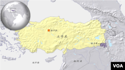 土耳其地圖