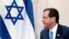 Presiden Israel Isaac Herzog di Washington, DC, pada 25 Oktober 2022. (Foto: Stefani Reynolds via REUTERS)