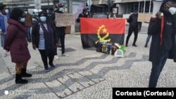 Manifestação de doentes angolanos em Portugal, Março de 2021