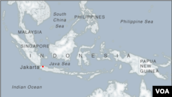 Map of Indonesia