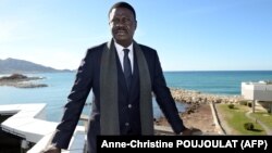 Pape Diouf, le 4 février 2014. (Photo: Anne-Christine POUJOULAT / AFP)