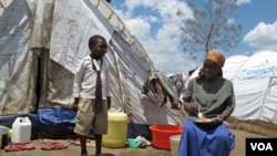 Pengungsi yang berada di kamp darurat, Nakuru, Kenya (foto:dok).