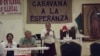 Caravana por migrantes llega a Washington 