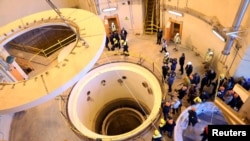 Reaktor air nuklir di Arak, Iran, 23 Desember 2019. (Foto: West Asia News Agency via Reuters)