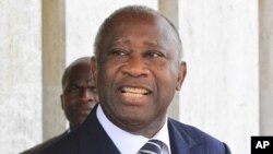 Le président Laurent Gbagbo