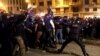 Pendukung Kemerdekaan Catalan Demo Kampanye Sanchez