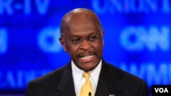 Cain afirmó en un acto de campaña en Westchester, Ohio, que lo están atacando "para intentar derribarme".