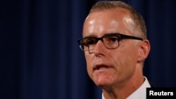 Mantan Wakil Direktur FBI, Andrew McCabe (foto: dok). 