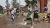 Abahlali beKeshero eGoma babalekela abahlamuki beM23 abalwisana lebutho lakweleDRC, Jan. 27, 2025.