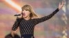 Singer Taylor Swift performs on ABC's "Good Morning America" to promote her new album "1989" in New York, Oct. 30, 2014. 