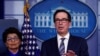 Menteri Keuangan AS Steven Mnuchin