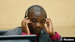 Germain Katanga à la CPI, La Haye, le 15 mai 2012. 