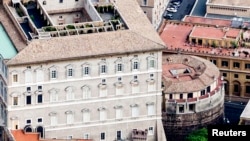 La banque du Vatican précédemment connue sous l'appellation de l'Institut des travaux de la Religion, 2011. REUTERS/Stringer 