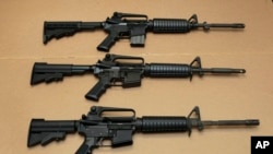 공격용 무기인 AR-15 소총 (자료사진)