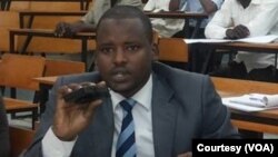 Mahamat Mahamat Zène Chérif, président du Collectif des Associations et Mouvements de Jeunes du Tchad (CAMOJET)