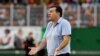 Marc Wilmots déçu lors du match Côte d'Ivoire-Maroc au stade Felix Houphouët-Boigny, Abidjan, le 3 octobre 2017.